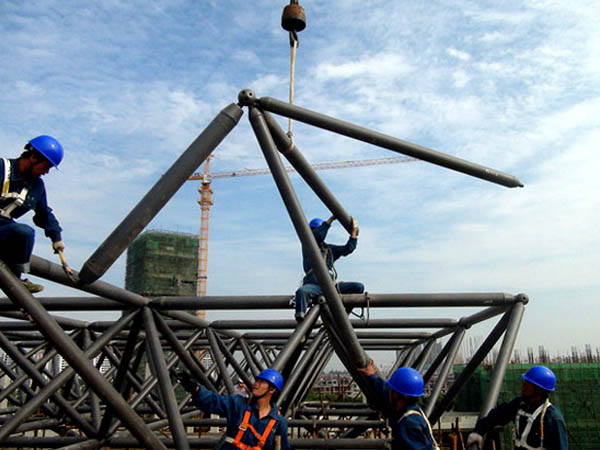福建网架高空散装法